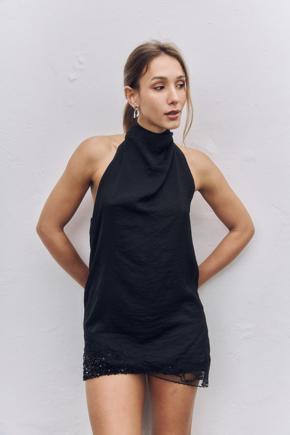 Top cuello halter SELENE